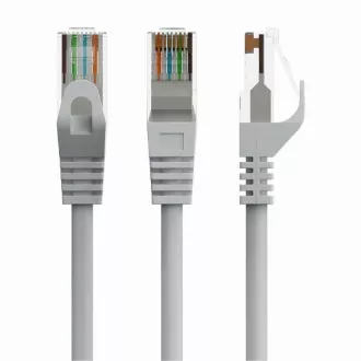 Gembird UTP Cat6 Patch kábel, szürke, 1m Gembird UTP Cat6 Patch kábel, szürke, 1m
