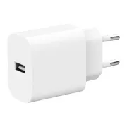 Gembird USB-A 2.4A töltő, fehér