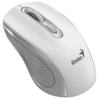 Genius NX-8025S egér, vezeték nélküli, optikai, 1200 DPI, 4 gomb, csendes, Copilot, 2,4 GHz, fehér-szürke Genius NX-8025S egér, vezeték nélküli, optikai, 1200 DPI, 4 gomb, csendes, Copilot, 2,4 GHz, fehér-szürke