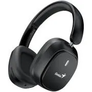 Genius HS-820BT fejhallgató, fejre rögzíthető, vezeték nélküli, összecsukható, mikrofonnal, 40 mm-es hangszórók, BT 5.4, 22 óra üzemidő, USB-C, 3,5 mm-es csatlakozó, fekete.