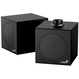 Genius SP-HF300U, hangszórók, 2.0, 4 W RMS, USB-A, USB-C, 2"-es hangszóróegységek, fa, hangerőszabályzó, fekete Genius SP-HF300U, hangszórók, 2.0, 4 W RMS, USB-A, USB-C, 2"-es hangszóróegységek, fa, hangerőszabályzó, fekete