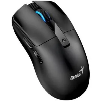 Genius NX-8280S BT, egér, vezeték nélküli, optikai, 3200 DPI, 6 gomb, csendes, újratölthető, Copilot, Bluetooth 5.3   2,4 GHz, fekete