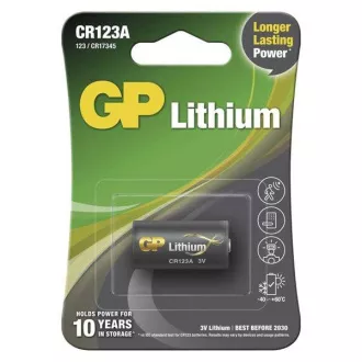 GP lítium akkumulátor CR123A GP lítium akkumulátor CR123A