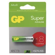 GP AA Super, lúgos (LR6) - 8 db