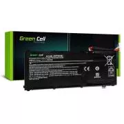 Zöld cellás akkumulátor AC14A8L AC15B7L Acer Aspire Nitro V15 VN7-571G VN7-572G VN7-591G VN7-592G és V17 VN7-791G VN7-792G számára