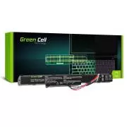 Zöld cellás akkumulátor A41-X550E Asus A450 A550 F550 K550 R510 R510D R510DP X450 X550 X550 X550D számára