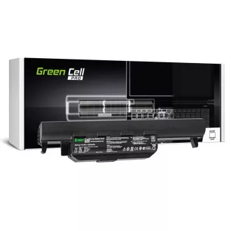 Zöld cellás akkumulátor PRO A32-K55 A33-K55 az Asus A55 K55 K55 K55A K55V K55VD K55VJ K55VM K75 R400 R500 R500V R700 X55A X55U számára