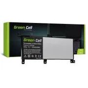 Zöld cellás akkumulátor C21N1509 Asus X556U X556UA X556UB X556UF X556UJ X556UQ X556UR X556UV X556UQ X556UX556UX556UX556UV