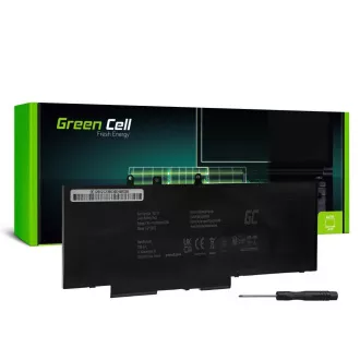 Zöld cellás akkumulátor 93FTF GJKNX Dell Latitude 5280 5290 5480 5490 5491 5495 5580 5590 5591 Precision 3520 3530-hoz Dell Latitude 5280 5290 5480 5490 5491 5495 5580 5590 5591 Precision 3520 3530