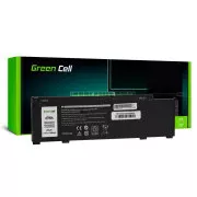 Zöld cellás akkumulátor 266J9 0M4GWP Dell G3 15 3500 3590 G5 5500 5505 Inspiron 14 5490 G5 5500 5505 Inspiron 14 5490 számára