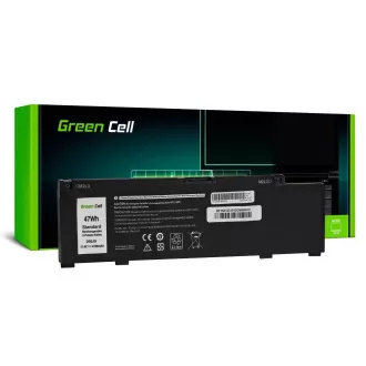 Zöld cellás akkumulátor 266J9 0M4GWP Dell G3 15 3500 3590 G5 5500 5505 Inspiron 14 5490 G5 5500 5505 Inspiron 14 5490 számára