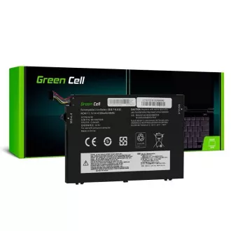 Zöld cellás akkumulátor L17C3P51 L17L3P51 L17M3P51 L17M3P52 Lenovo ThinkPad E480 E485 E490 E495 E580 E585 E590 E595 Lenovo ThinkPad E480 E485 E490 E495 E580 E585 E590 E595 számára