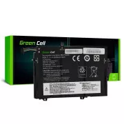 Zöld cellás akkumulátor L17C3P52 L17L3P52 L17M3P53 L17M3P54 Lenovo ThinkPad L480 L490 L580 L580 L590 L14 L15 Gen 1 Gen 2 akkumulátorokhoz