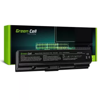 Zöld cellás akkumulátor PA3534U-1BRS Toshiba Satellite A200 A300 A350 L300 L500 L505 Toshiba Satellite A200 A300 A350 L300 L500 L505 készülékhez