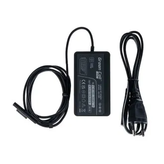 Green Cell PRO 1706 65 W, 15 V, 4 A-es töltőadapter a Microsoft Surface Laptop, Pro, Book és Go modellekhez Green Cell PRO 1706 65 W, 15 V, 4 A-es töltőadapter a Microsoft Surface Laptop, Pro, Book és Go modellekhez