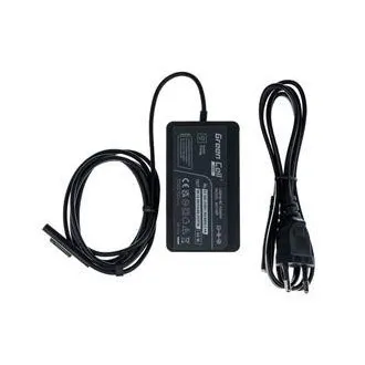 Green Cell PRO 1706 65 W, 15 V, 4 A-es töltőadapter a Microsoft Surface Laptop, Pro, Book és Go modellekhez Green Cell PRO 1706 65 W, 15 V, 4 A-es töltőadapter a Microsoft Surface Laptop, Pro, Book és Go modellekhez