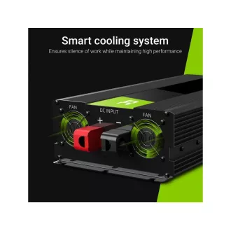 Green Cell Power Inverter 12V - 230V 1500W/3000W tiszta szinusz hullám 12V - 230V