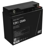 Green Cell AGM VRLA 12V 20Ah karbantartásmentes akkumulátor fűnyíróhoz, robogóhoz, csónakhoz, kerekesszékhez