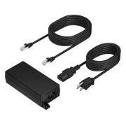 Poly PoE   65 W-os 2,5 G-os adapter 3,66 m-es CAT6A kábellel és hálózati adapterrel