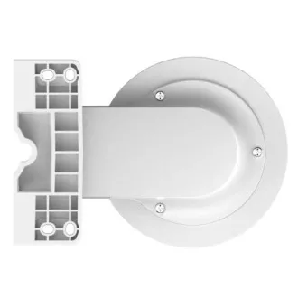 iGET HOME Camera CS8 Fehér - Vezeték nélküli kültéri 2K kamera, automatikus nyomkövetés, IP65 védelem, hang