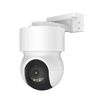 iGET HOME Camera CS8 Fehér - Vezeték nélküli kültéri 2K kamera, automatikus nyomkövetés, IP65 védelem, hang