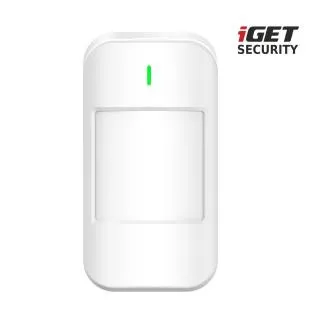 iGET SECURITY MP1 – Vezeték nélküli PIR mozgásérzékelő az iGET SECURITY M6 riasztórendszerhez, állítható érzékenység, nem érzékeli az állatokat iGET SECURITY MP1 – Vezeték nélküli PIR mozgásérzékelő az iGET SECURITY M6 riasztórendszerhez, állítható érzékenység, nem érzékeli az állatokat
