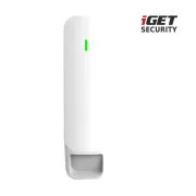 iGET SECURITY MP31 – Vezeték nélküli, függönyszerű PIR mozgásérzékelő az iGET SECURITY M6 riasztórendszerhez, akár 5 évig tartó akkumulátor-élettartammal