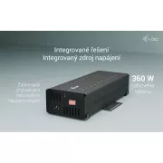 I-tec USB-C/USB-A fém töltő adat HUB, 15W portonként, 20x USB-C, 360W