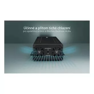 I-tec USB-C/USB-A fém töltő adat HUB, 15W portonként, 20x USB-C, 360W