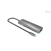 i-tec USB-C fém nano dokkolóállomás 4K HDMI LAN Power Delivery 100W   i-tec univerzális töltő 100W