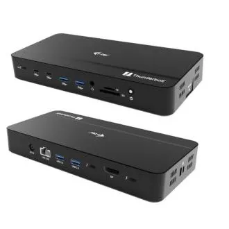 i-tec Thunderbolt 5 háromképernyős dokkolóállomás, M.2-nyílás, 6x USB, 2,5 GLAN, 140 W-os tápellátás i-tec Thunderbolt 5 háromképernyős dokkolóállomás, M.2-nyílás, 6x USB, 2,5 GLAN, 140 W-os tápellátás