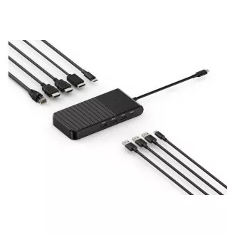 Kensington UH1500P EQ USB-C mobil dokkolóállomás 3 monitor támogatásával