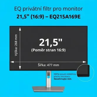 Kensington EQ privát szűrő 21,5'' 16:9 monitorhoz Kensington EQ privát szűrő 21,5'' 16:9 monitorhoz