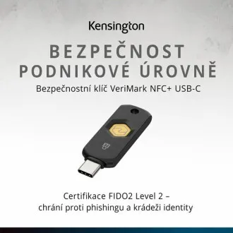 Kensington VeriMark NFC  biztonsági kulcs – USB-C