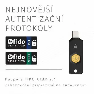 Kensington VeriMark NFC  biztonsági kulcs – USB-C