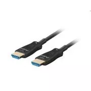 LANBERG KÁBEL HDMI M/M V2.1 30M OPTIKAI FEKETE AOC
