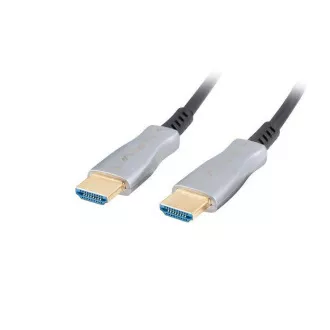 LANBERG HDMI M/M V2.0 KÁBEL 10M OPTIKAI FEKETE AOC