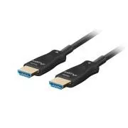 LANBERG KÁBEL HDMI M/M V2.1 10M OPTIKAI FEKETE AOC