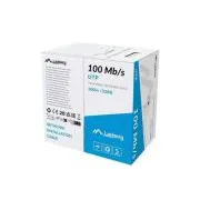 LANBERG LAN-kábel 100 MB/s, 100 m, merev, CCA, szürke