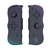 LEXIP BY STEELPLAY - TWIN PAD JÁTÉKVEZÉRLŐ, VEZETÉK NÉLKÜLI, FEKETE