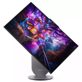 Lenovo YOGA AIO 27IAH10 Ultra 5 125H/16GB/SSD 1TB/27"/QHD/IPS/400nits/JBL hangszórók/Qi/170W/3r OnSite/WIN11 Home/szürke