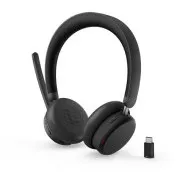 Lenovo 6550 kettős üzemmódú, aktív zajszűrésű (ANC) vezeték nélküli fejhallgató (USB-C, Teams-tanúsítás)