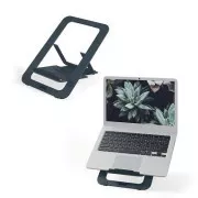 Leitz Ergo Travel Ultra Slim Laptop állvány, alumínium, sötétszürke