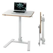LEITZ magasságállítható, összecsukható, ergonómikus Ergo asztal, fehér