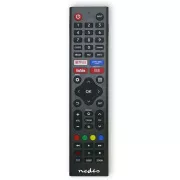Nedis TVRC45HIBK - Csere távirányító | Hi-Sense TV | Előre programozott | Fekete