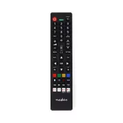 Nedis TVRC45PASHBK - Csere távirányító | Panasonic / Sharp TV | Előre programozott | Fekete
