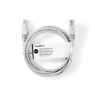 Nedis CCGL85230GY20 - Hálózati kábel CAT6 U/UTP | RJ45 dugó | RJ45 dugó | 2,00 m | Kerek | PVC | Szürke Nedis CCGL85230GY20 - Hálózati kábel CAT6 U/UTP | RJ45 dugó | RJ45 dugó | 2,00 m | Kerek | PVC | Szürke
