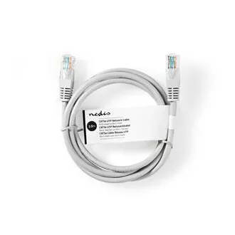 Nedis CCGL85230GY20 - Hálózati kábel CAT6 U/UTP | RJ45 dugó | RJ45 dugó | 2,00 m | Kerek | PVC | Szürke Nedis CCGL85230GY20 - Hálózati kábel CAT6 U/UTP | RJ45 dugó | RJ45 dugó | 2,00 m | Kerek | PVC | Szürke