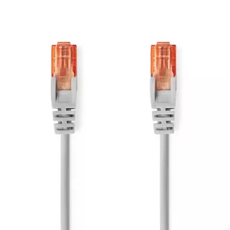 Nedis CCGL85230GY150 - Hálózati kábel CAT6 U/UTP | RJ45 dugó - RJ45 dugó | 15,00 m | Kerek | PVC | Szürke Nedis CCGL85230GY150 - Hálózati kábel CAT6 U/UTP | RJ45 dugó - RJ45 dugó | 15,00 m | Kerek | PVC | Szürke