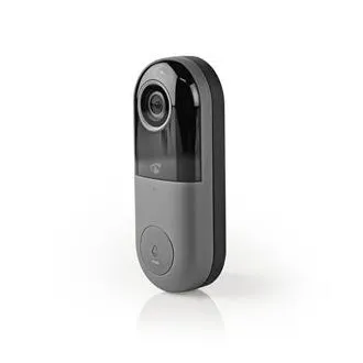 Nedis WIFICDP11BK SmartLife ajtó-videótelefon | Wi-Fi | Transzformátor | Full HD 1080p | IP54 | Mozgásérzékelő
